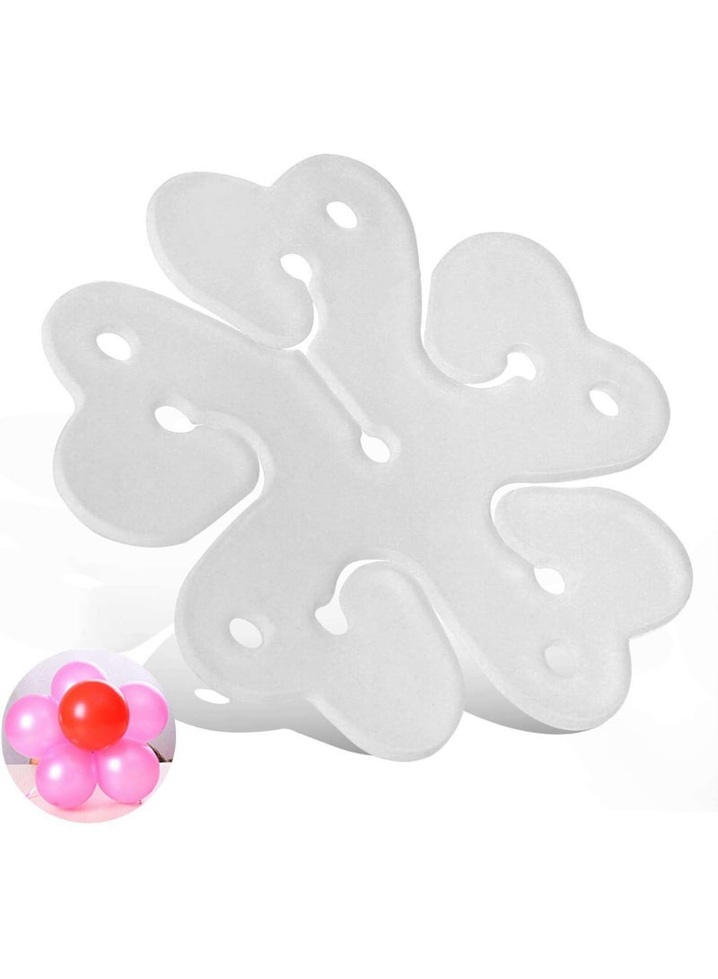 24 Pcs Reusable Portable Flower Shape Balloon Clips Holder for Wedding Event Decorations Birthday Party Supplies - Image 2